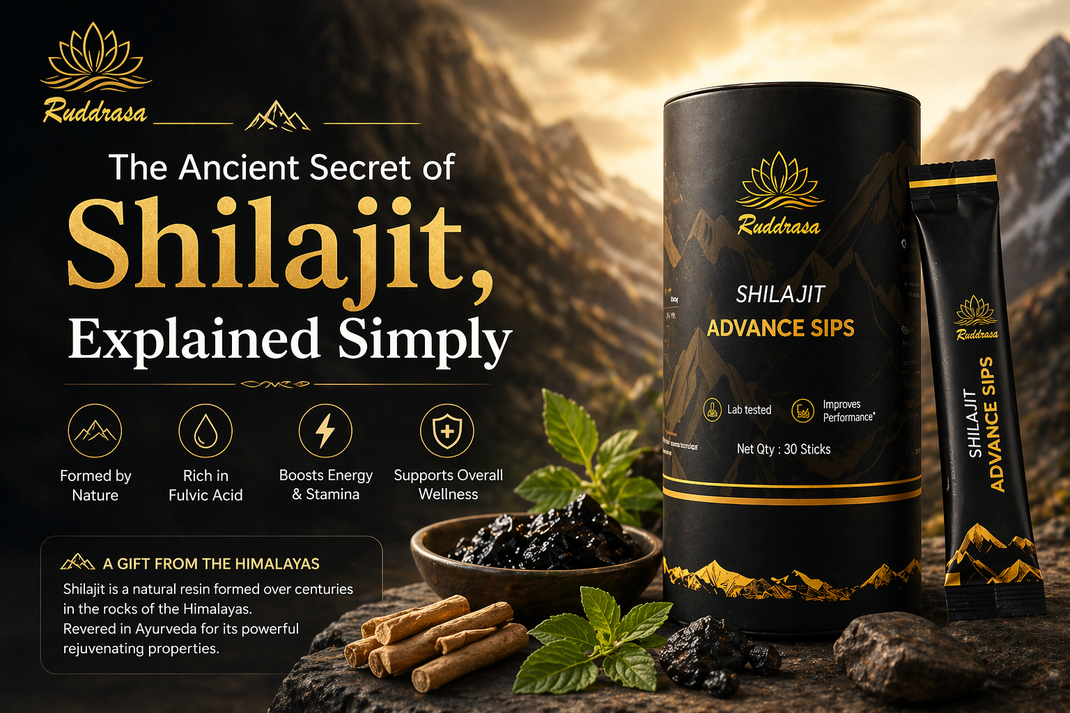 The Ancient Secret of Shilajit, Explained Simply
