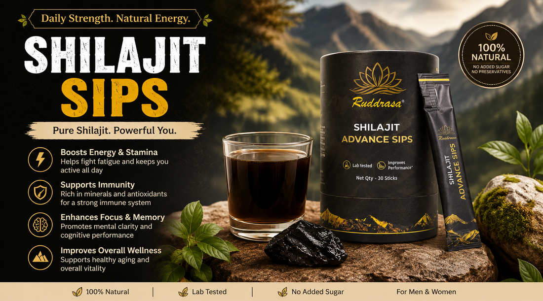 Daily Strenght, Natural Energy - One Shilajit Sips